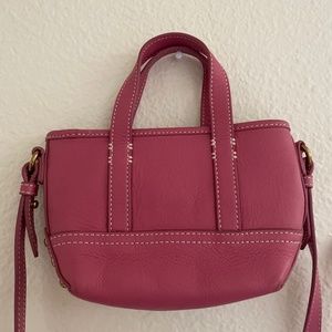 Pink Jcrew mini tote